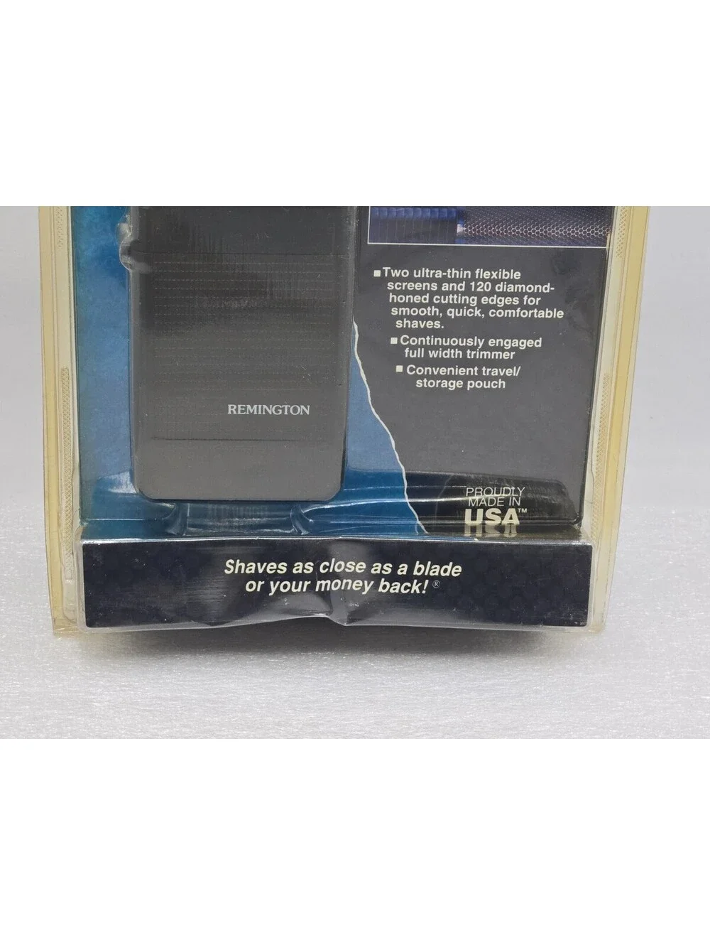 Vintage Remington Micro Screen Cord Shaver XLR-810BP Made In USA NOS